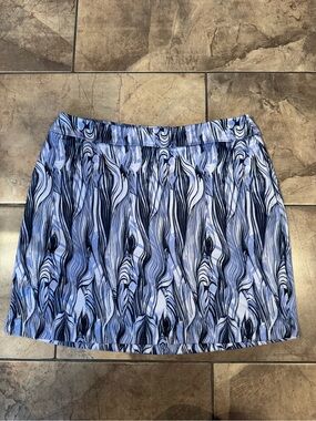 Greg Norman blue women’s golf or tennis skirt